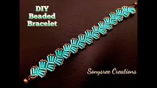Bugle Vine Bracelet 2 || DIY Beaded Bracelet || How to make Beaded Bracelet