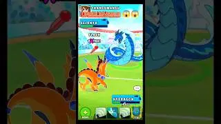 Eelonyx Dynamon Vs Hydragon Dynamon Battle In Dynamons World 😍||Dynamons World #shorts #ytshorts