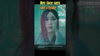 Songbird looks guilty of lying #cyberpunk2077 #cyberpunk