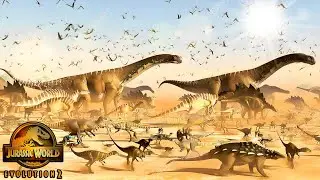 Dinosaur Migration - Journey in the Mediterranean Pt6, jurassic world evolution 2