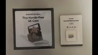 Insta 360 Go Ultra Camera Unboxing