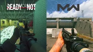 Ready Or Not VS COD : Modern Warfare  : Weapon Comparison 4K