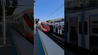 Z 57000 Regio2N IDFM/Frecciarossa ETR 1000/TGV N&eacute;o-Duplex InOui gare de Maisons-Alfort - Alfortville