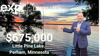 Stunning Year-Round Lake Home on Little Pine | Boathouse, Sunsets & Open-Concept Living!