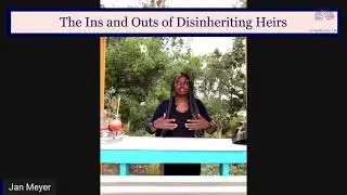 The Ins and Outs of Disinheriting Heirs
