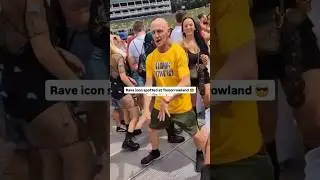 Rave Legend at Tomorrowland 😎 #Rave #legend #techno #tomorrowland2025 #technodance
