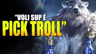 Se VOLIBEAR Sup &Eacute; PICK TROLL eu SOU O FALLEN DO LOL!! | Nero Bruxo do LoL
