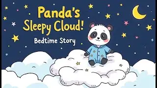 Panda's Sleepy Cloud! Bedtime Story for Kids | Napperly