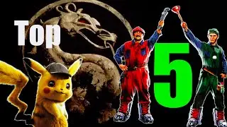 My top 5 favorite video game movies