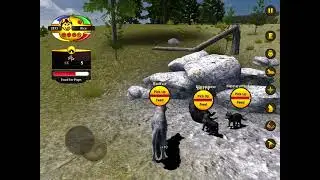 DRUID 1M CAME TO ATTACK OUR PUPS!? | WolfQuest 2.7 a tale of two siblings | Rice ball pack ep8