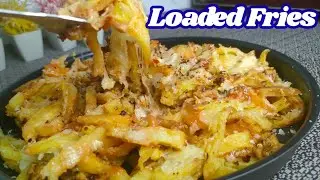Loaded Fries😋|Chicken Loaded Fries🍟 Recipe|How to make Chicken Loaded Fries 😋 By Food Zest 786