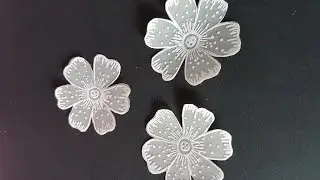 Tuto fleurs dentelle