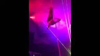 JD Spark's Aerial Rope Act at Toronto Pride 2015 Revival Party