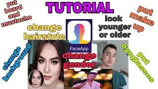 FACE APP TUTORIAL 2020 / STEP BY STEP with SUBTITLE / COMPLETE | JOMINEL TV