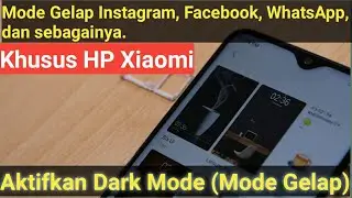 Dark Mode Handphone Realme | Xiomi - sie ipin tutorial