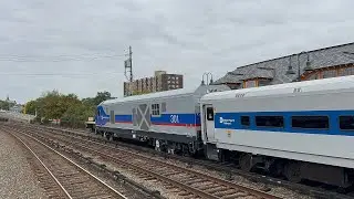 Metro-North Railroad GE P32AC-DM vs Siemens SC-42DM Acceleration Comparison @ Tarrytown (9/22/25)