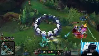 NUGURI GRAVES POV / FPX VS C9 [WORLDS]