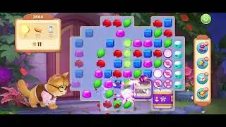 Kitten Match level 2664　パズにゃん　レベル2664