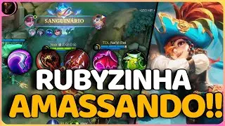 A RAINHA DO REGEN ESTÁ DE VOLTA!! - RUBY GAMEPLAY | Mobile Legends