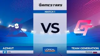 [RU] Team Generation vs Azimut | Game 1 | Dota 2 Gamestars L&rsquo;Or&eacute;al Men Expert Playoffs