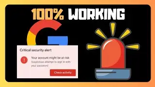 ПРОСТОЕ ИСПРАВЛЕНИЕ &laquo;Критическое оповещение о безопасности в аккаунте Google&raquo; &mdash; РЕШЕНО