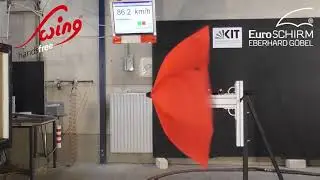 swing® handsfree Wind tunnel test