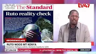 Ruto’s Mt. Kenya crowds crushed opposition hopes — MP Mutunga