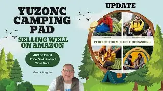 Yuzonc Ultralight Camping Sleeping Pad Review | Built-in Pillow & Foot Pump  Best Compact Hiking Mat