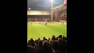 Ferguson free kick v Crystal Palace