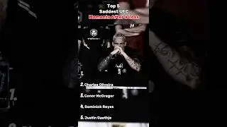 Top 5 Saddest UFC Moments After a Loss #ufc #mma #ranking #top5 #ufcedit #ufcranking #mmashorts
