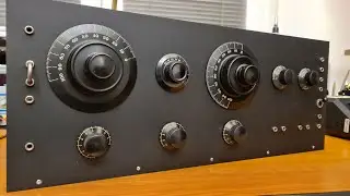 Vintage Reinartz, 1. č&aacute;st, John. L. Reinartz reciever, CW Antique radio Reinartz