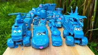 Уберите грязные мини-машинки и колонны машин Disney Pixar! Играйте в саду!