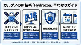 Hydrozoa：「次世代のHydra」か？ － Cardanoのスケーラビリティに革命を起こす技術の正体