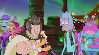 Young Rick meets the BirdPerson - Rick and Morty