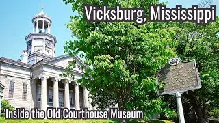 'Inside the Old Courthouse Museum in Vicksburg, Mississippi'