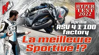 Hypertest 2022 : Aprilia RSV4 1100 et RSV4 Factory 1100