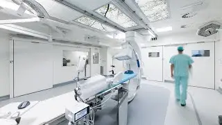 Doorson 300 | lead lined automatic sliding door in Slovenj Gradec Hospital