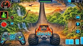 Monster Truck Mega Ramp Impossible Driver - 4x4 Ultimate Car Stunts GT Racing- Android GamePlay 2026