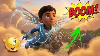 The Four Heroes: Village Protectors - Complete Animated Adventure | Kids Learning Story