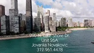 Luxury Lakefront Gold Coast Condo Virtual Tour at 990 N. Lake Shore Dr., Unit 26A, Chicago, IL 60611