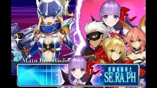 [FGO] SERAPH BB Side: All Sentinels & Final Boss - MHXX Solo
