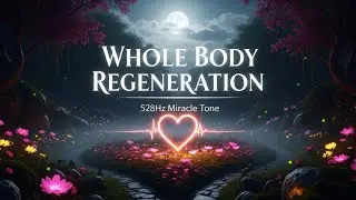 HEAL Your DNA in MINUTES | 528Hz Whole Body Regeneration | Sacred Heart Garden