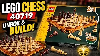 LEGO CHESS 40719 Unbox and Build
