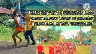 Persiapan,Penjemputan, Pdt. Jane Runouw, di MD. Warmare, 10 Februari 2023