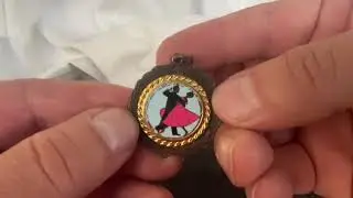 Vintage G D  PATURET Dancing Competition Medal, 1982 France