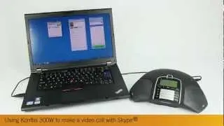 Using Konftel 300W/300Wx with Skype