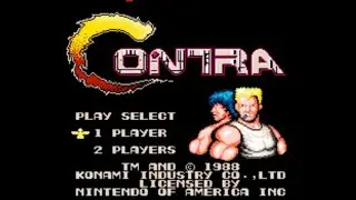 Contra (Контра) Longplay (прохождение) (NES, Famicom, Dendy, 8 bit)