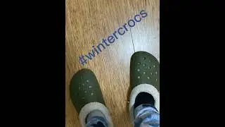 We Like Those Winter Crocs