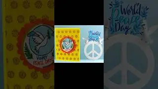 Surprise Peace Day Card Making! Easy DIY Craft in 60 Seconds!