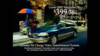 (USA) 2002 Ford Windstar Commercial